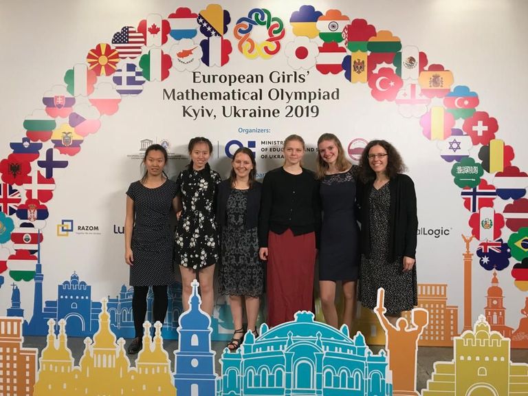 Swiss Team at the European Girls' Mathematical Olympiad 2019