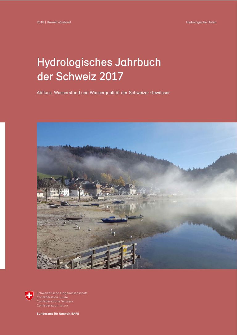 Hydrologisches Jahrbuch der Schweiz 2017
