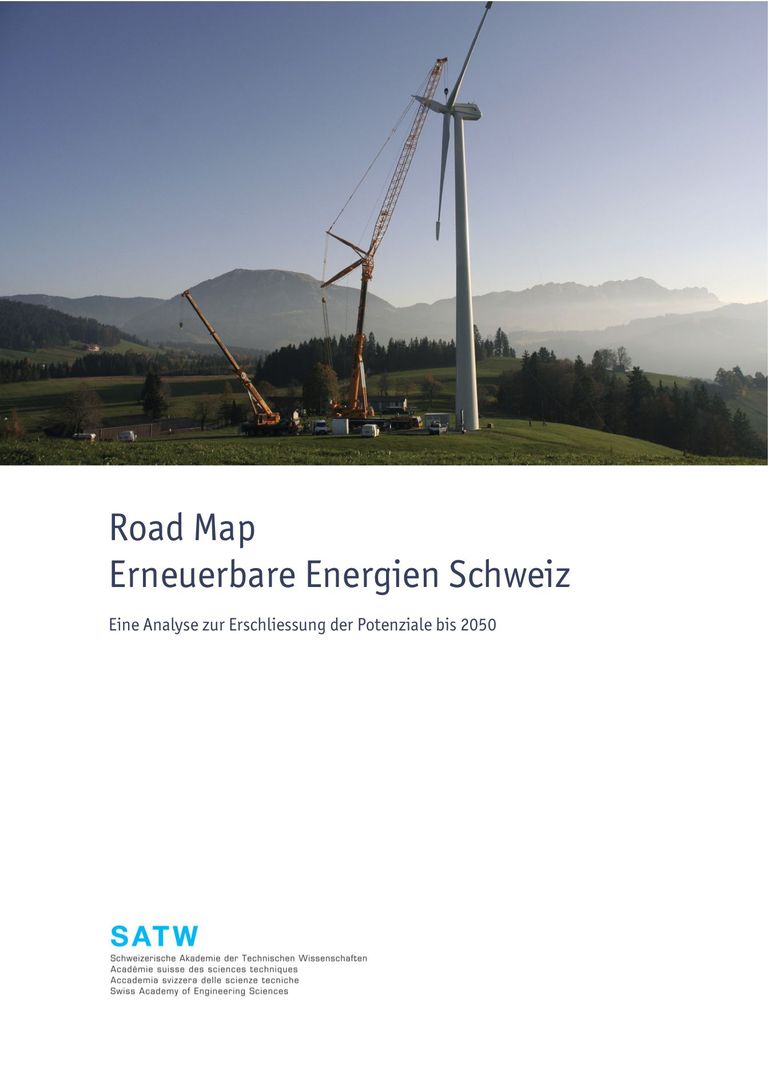 Gesamter Bericht: Road Map Erneuerbare Energien Schweiz