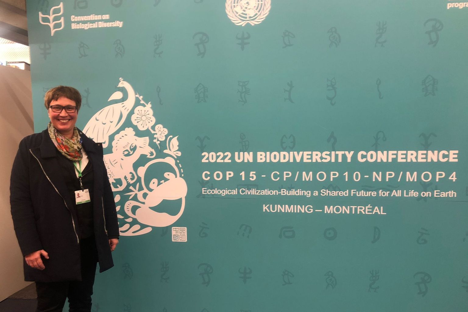 Eva Spehn an COP15 in Montreal
