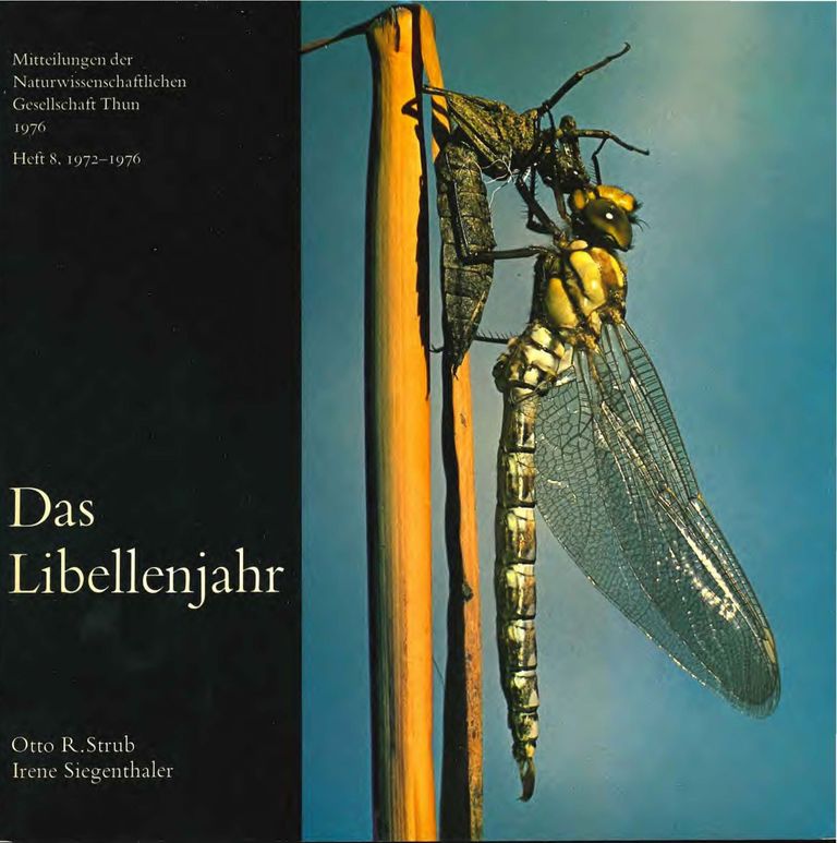 Das Libellenjahr - Mitteilungen der NGT - Heft 8