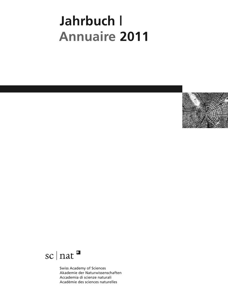 Jahrbuch 2011 der SCNAT