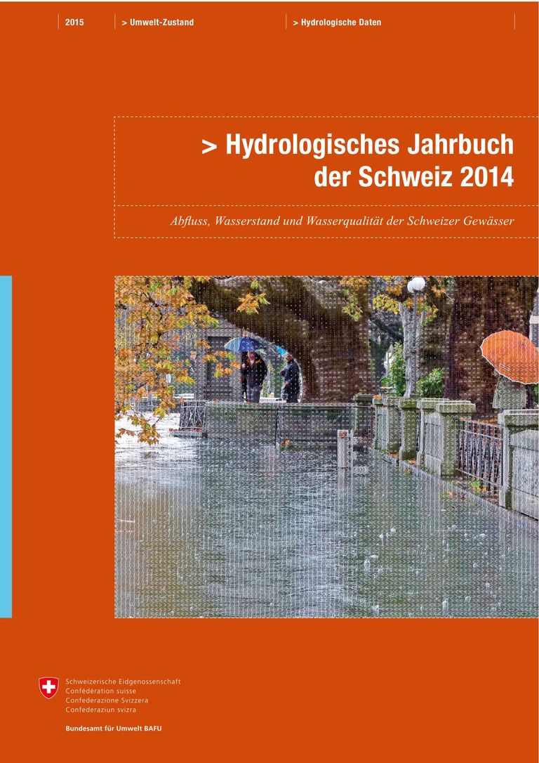 Hydrologisches Jahrbuch der Schweiz 2014