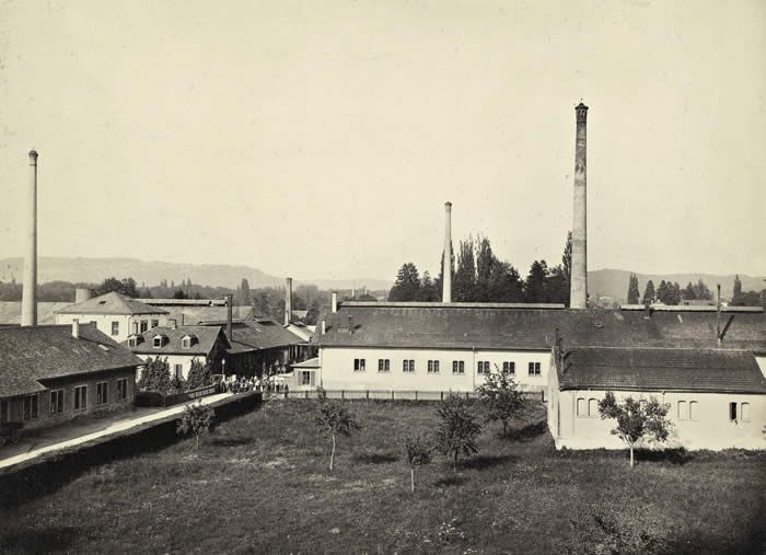 Le site de Rosental, photographie de 1870