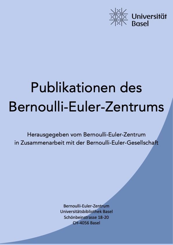 Publ. Bernoulli-Euler-Zent.