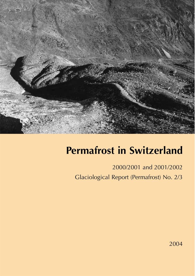 Permafrost in Switzerland 2000/2001 and 2001/2002