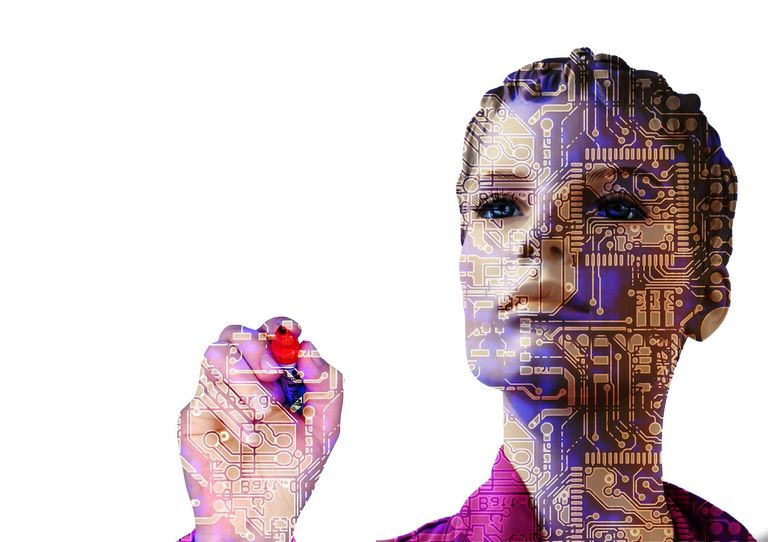 Roboter Künstliche Intelligenz Frau Zukunft