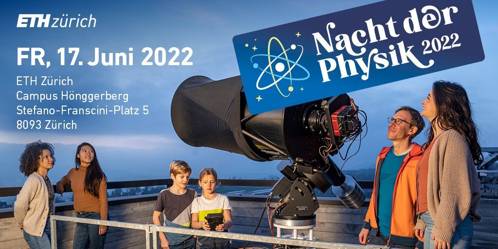 Flyer - Nacht der Physik ETHZ 2022