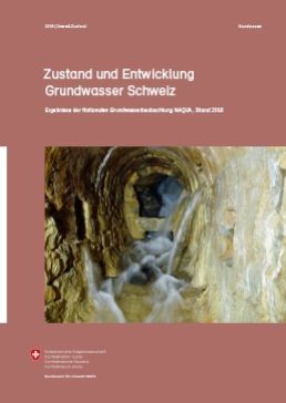Zustand und Entwicklung Grundwasser Schweiz (BAFU 2019)