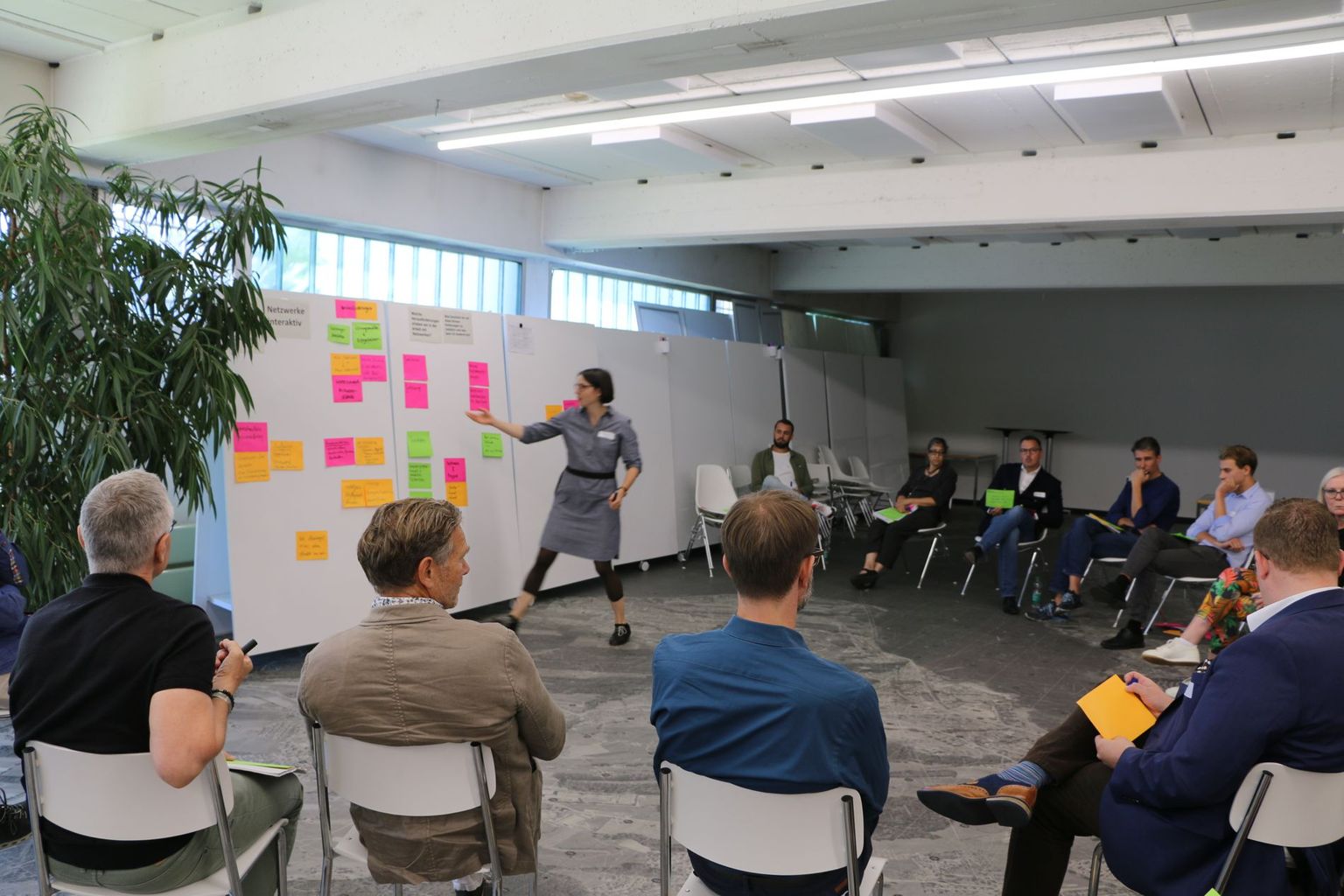 Les ateliers interactifs ont donné l’occasion aux participantes et participants d’échanger leurs expériences sur le travail en réseau. (ProClim Flash 73)